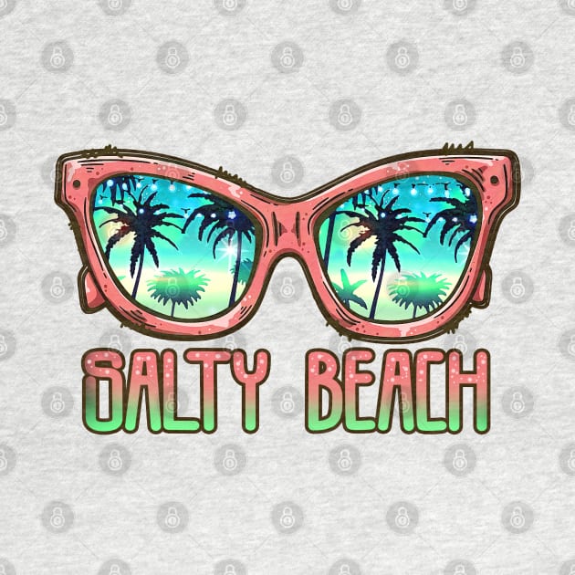 Salty Beach Glasses by O2Graphic